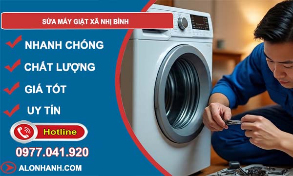 sửa máy giặt xã nhị bình