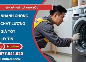 sửa máy giặt xã nhơn đức giá rẻ