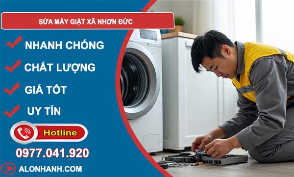 sửa máy giặt xã nhơn đức