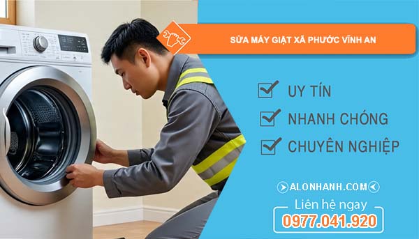 sửa máy giặt xã phước vĩnh an