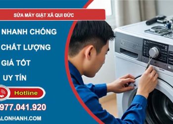 sửa máy giặt xã qui đức giá rẻ