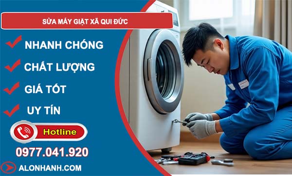 sửa máy giặt xã qui đức