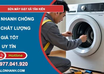 sửa máy giặt xã tân kiên giá rẻ