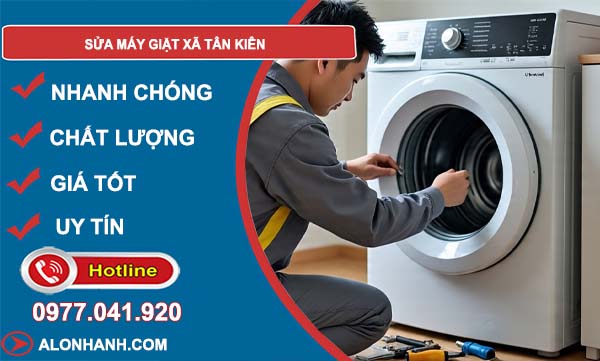 sửa máy giặt xã tân kiên giá rẻ