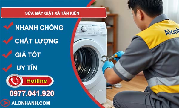 sửa máy giặt xã tân kiên uy tín
