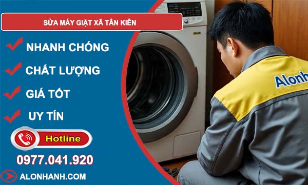 sửa máy giặt xã tân kiên