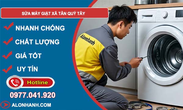 sửa máy giặt xã tân quý tây