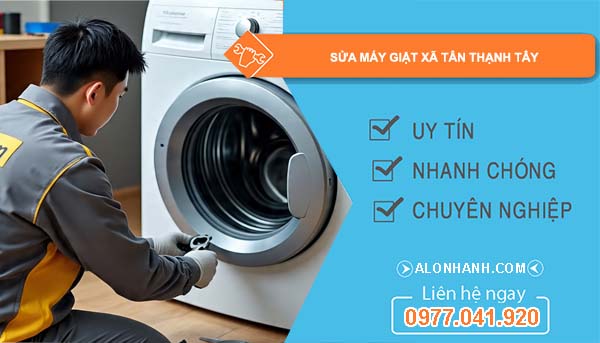 sửa máy giặt xã tân thạnh tây giá rẻ