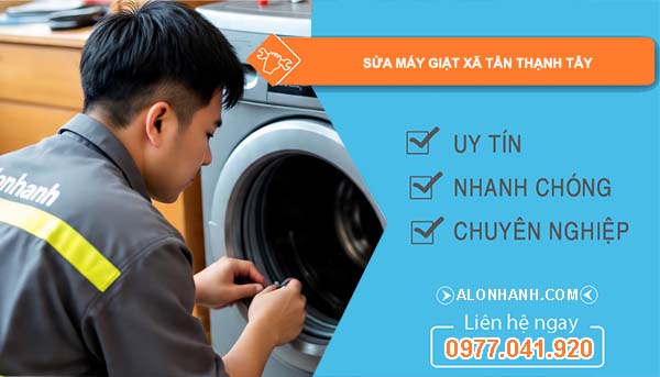 sửa máy giặt xã tân thạnh tây uy tín