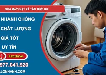 sửa máy giặt xã tân thới nhì giá rẻ