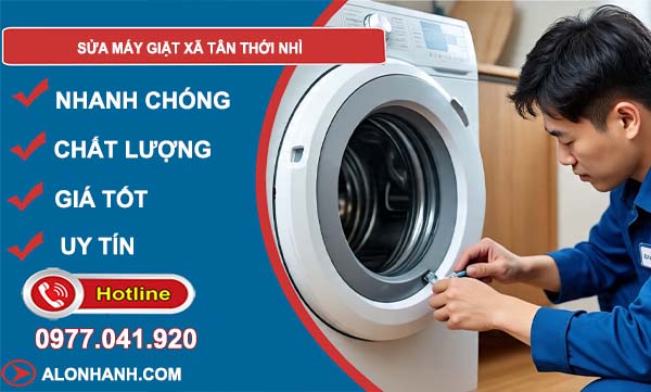 sửa máy giặt xã tân thới nhì