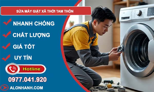 sửa máy giặt xã thới tam thôn