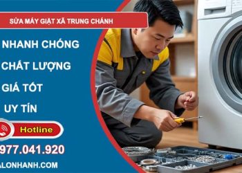 sửa máy giặt xã trung chánh uy tín