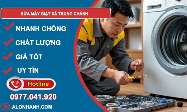 sửa máy giặt xã trung chánh uy tín