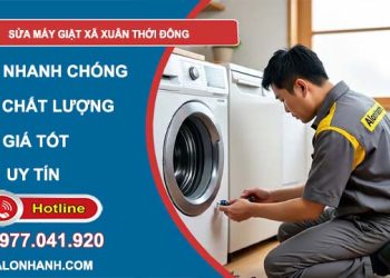 sửa máy giặt xã xuân thới đông