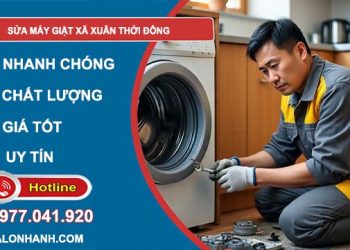 sửa máy giặt xã xuân thới đông