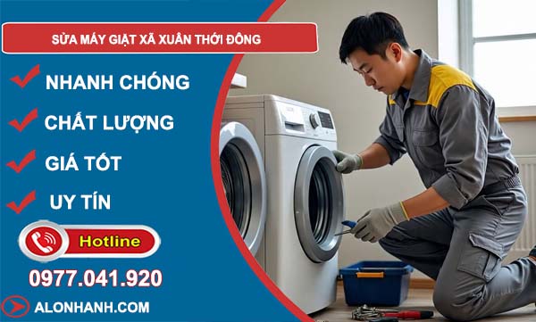 sửa máy giặt xã xuân thới đông giá rẻ