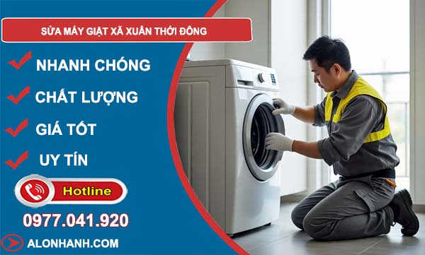 sửa máy giặt xã xuân thới đông uy tín
