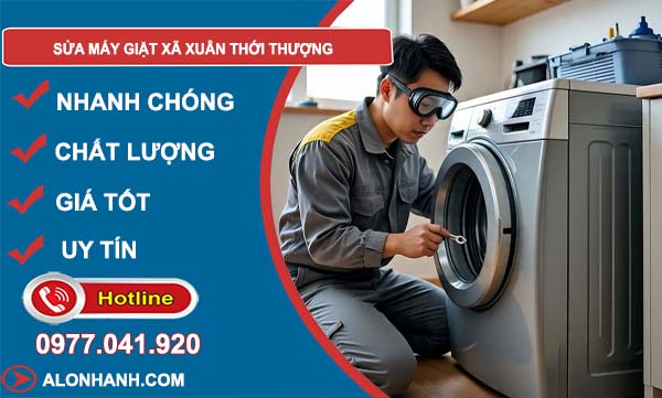 sửa máy giặt xã xuân thới thượng giá rẻ