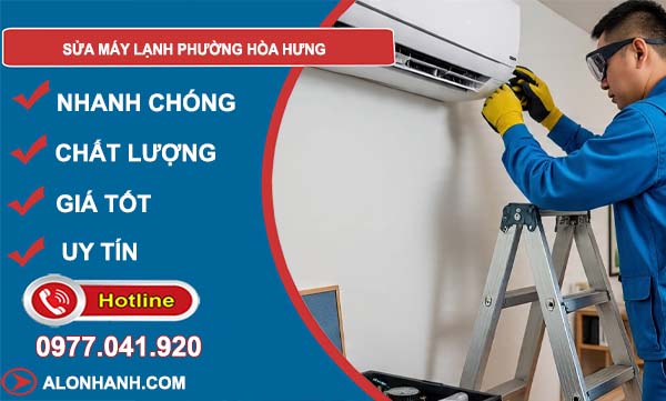sửa máy lạnh phường hoà hưng uy tín