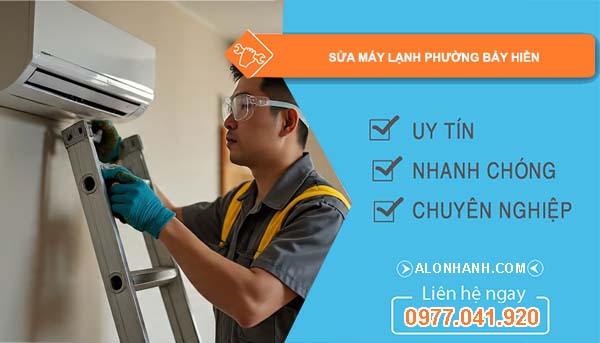 sửa máy lạnh phường bảy hiền giá rẻ