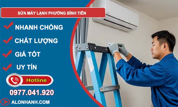 thợ sửa máy lạnh phường bình tiên