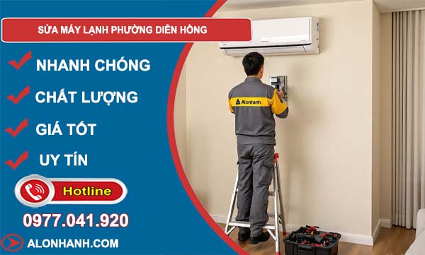 sửa máy lạnh phường diên hồng giá rẻ