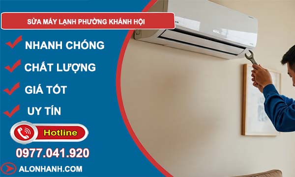 sửa máy lạnh phường khánh hội giá rẻ