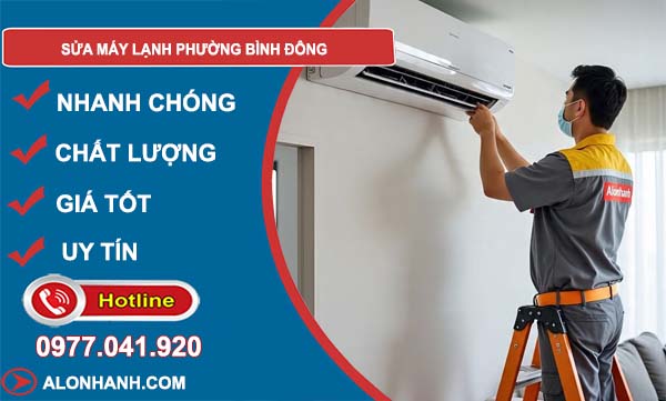 sửa máy lạnh phường phú định giá rẻ