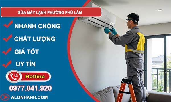 sửa máy lạnh phường phú lâm uy tín