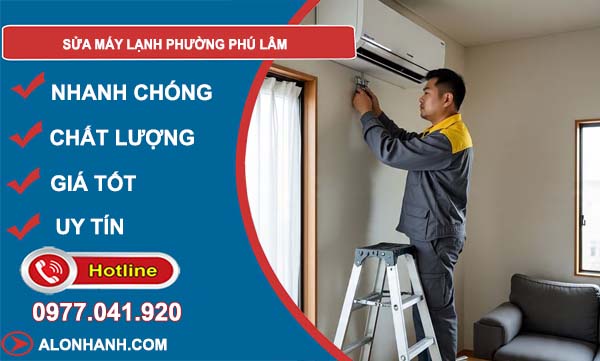 sửa máy lạnh phường phú lâm