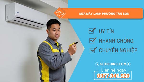 sửa máy lạnh phường tân sơn giá rẻ