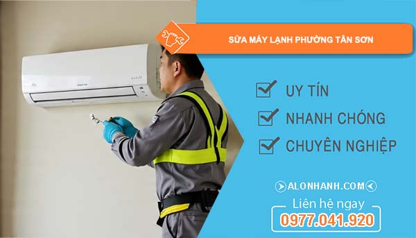 sửa máy lạnh phường tân sơn uy tín