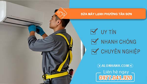 sửa máy lạnh phường tân sơn