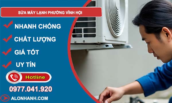 sửa máy lạnh phường vĩnh hội uy tín