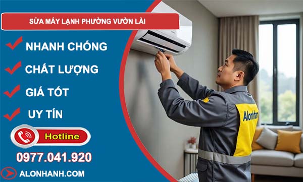 sửa máy lạnh phường vườn lài