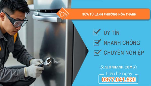 sửa tủ lạnh phường hòa thạnh