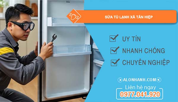 sửa tủ lạnh xã tân hiệp giá rẻ
