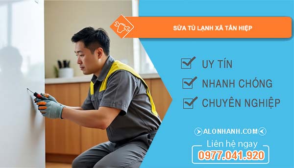 sửa tủ lạnh xã tân hiệp