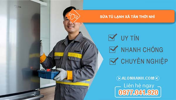 sửa tủ lạnh xã tân thới nhì giá rẻ