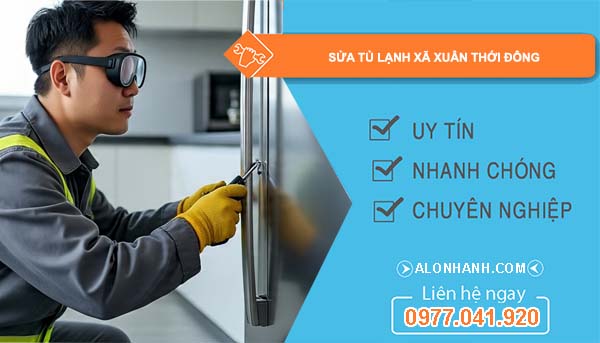 sửa tủ lạnh xã xuân thới đông giá rẻ