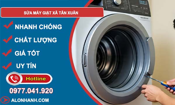 sửa máy giặt xã tân xuân giá rẻ