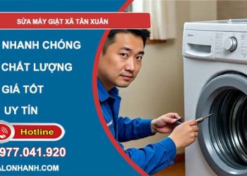 sửa máy giặt xã tân xuân