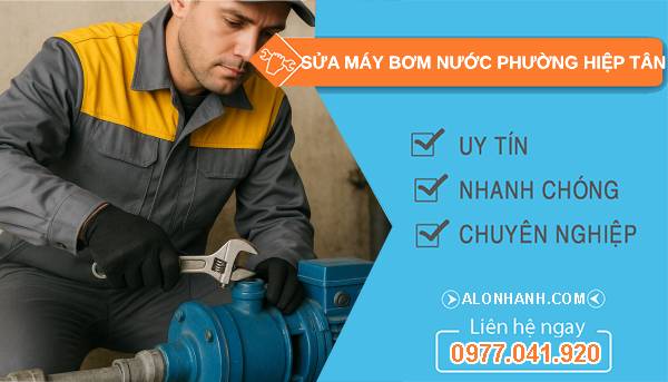 sửa máy bơm nước phường hiệp tân