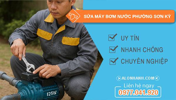 sửa máy bơm nước phường sơn kỳ giá rẻ