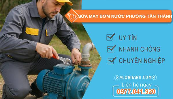 sửa máy bơm nước phường tân thành