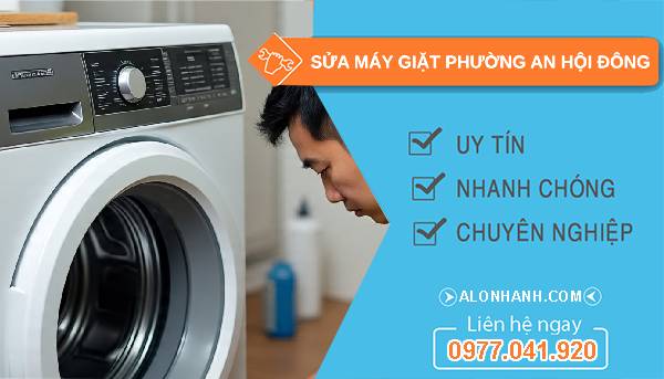sửa máy giặt phường an hội đông giá rẻ
