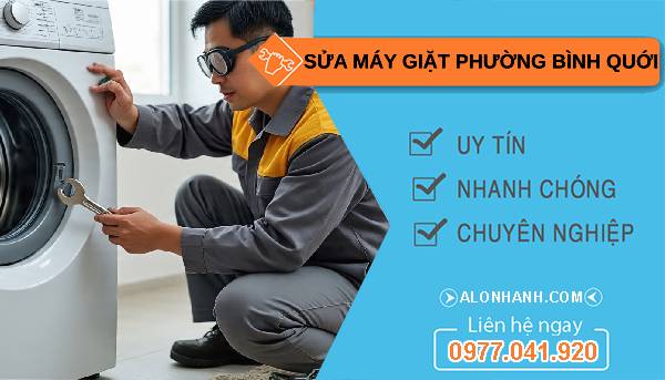 sửa máy giặt phường bình quới uy tín