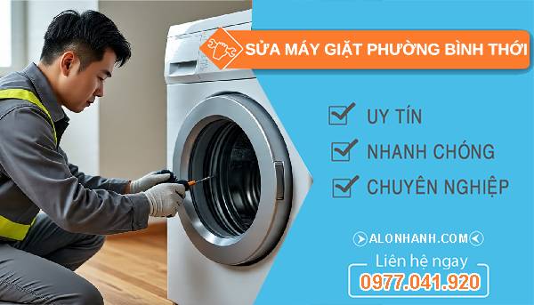 sửa máy giặt phường bình thới uy tín