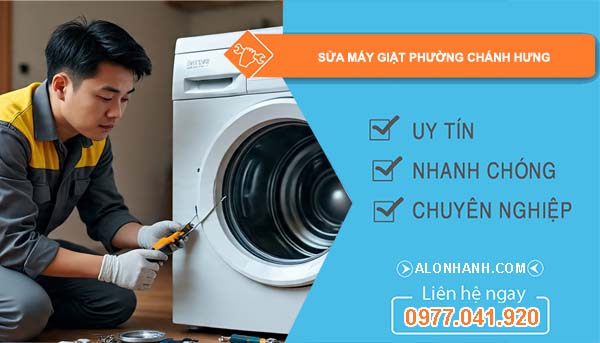 sửa máy giặt phường chánh hưng giá rẻ